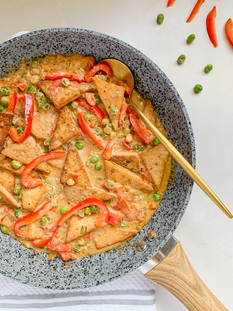 Tofu in Coconut Milk